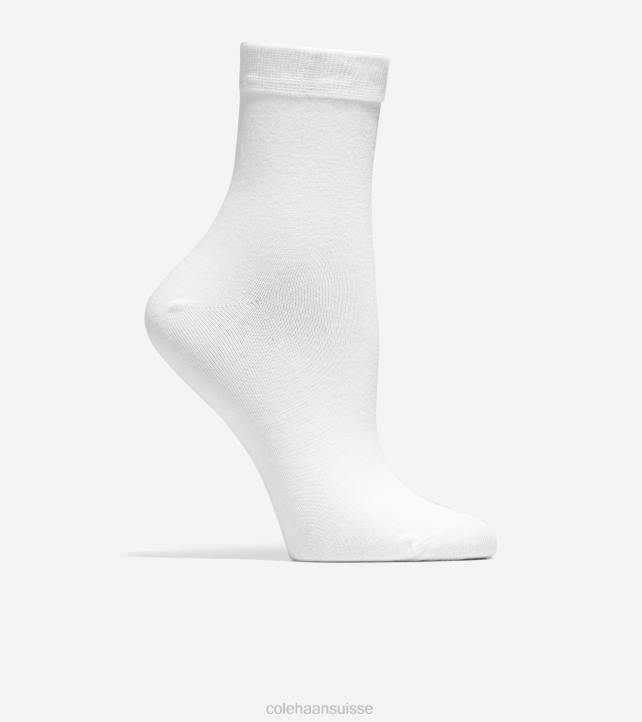 Cole Haan 2 paires de chaussettes courtes à rayures femmes PJ6N526 gris accessoires