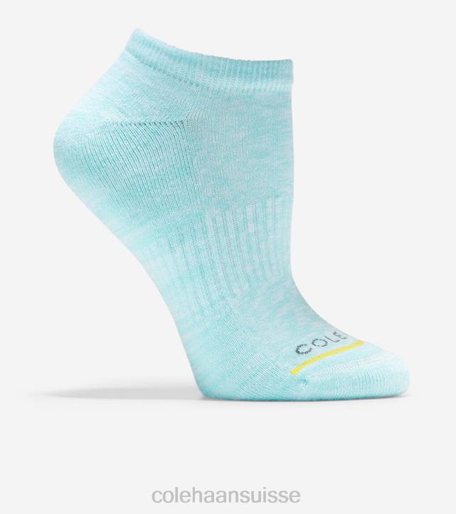 Cole Haan Zerogrand 3 paires de sous-chaussettes femmes PJ6N516 bleu-blanc-gris accessoires
