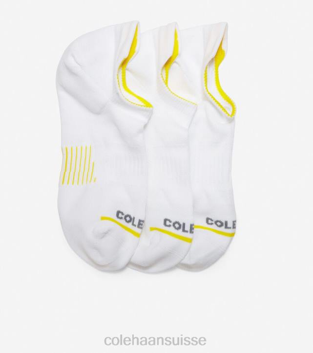 Cole Haan Zerogrand 3 paires de sous-chaussettes femmes PJ6N520 blanc accessoires