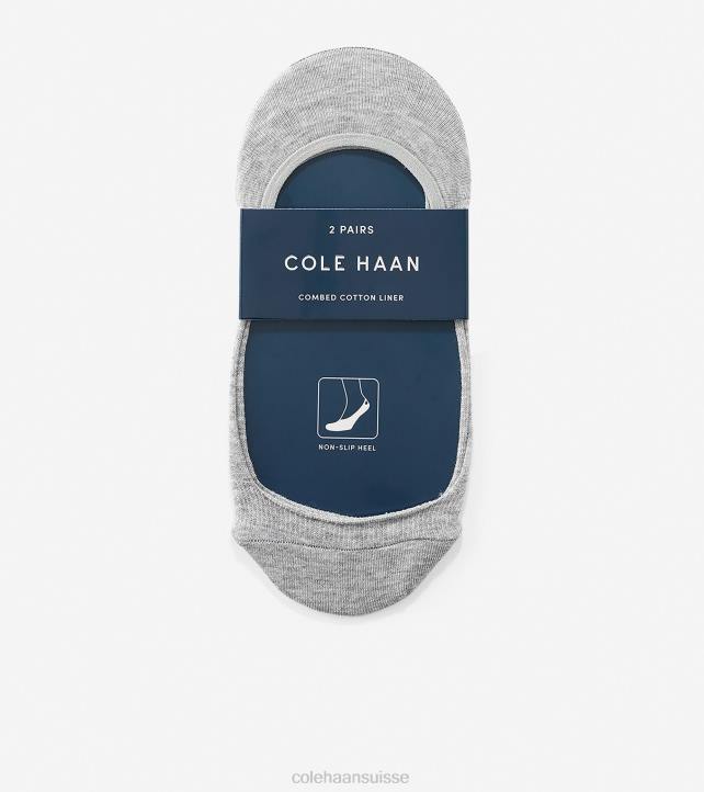 Cole Haan chaussette de ballet en tricot - paquet de 2 femmes PJ6N508 gris chiné accessoires