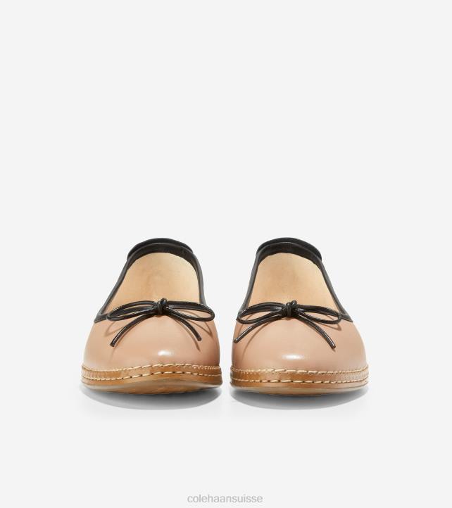 Cole Haan ballerine cloudfeel toute la journée femmes PJ6N178 brosse-noir chaussure