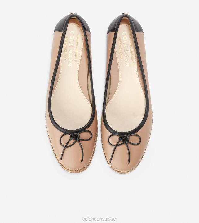 Cole Haan ballerine cloudfeel toute la journée femmes PJ6N178 brosse-noir chaussure