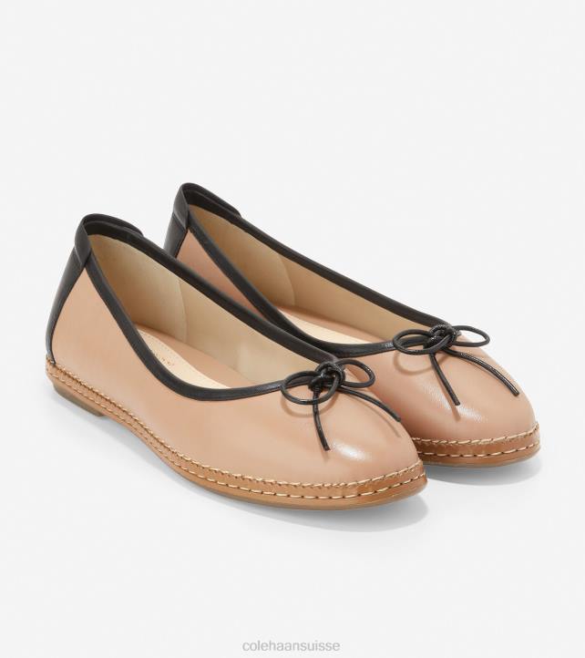 Cole Haan ballerine cloudfeel toute la journée femmes PJ6N178 brosse-noir chaussure