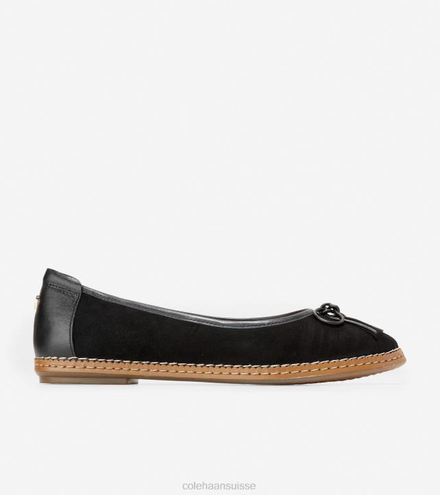 Cole Haan ballerine cloudfeel toute la journée femmes PJ6N179 noir chaussure