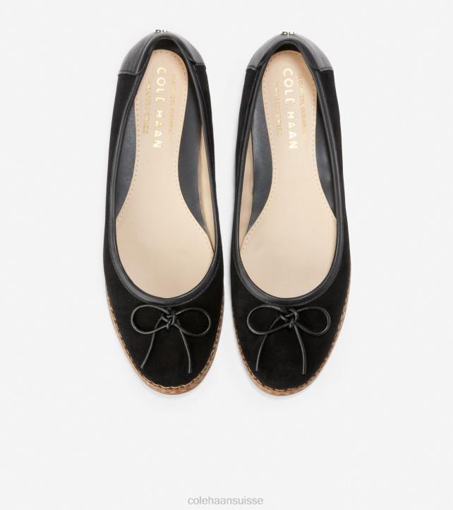 Cole Haan ballerine cloudfeel toute la journée femmes PJ6N179 noir chaussure