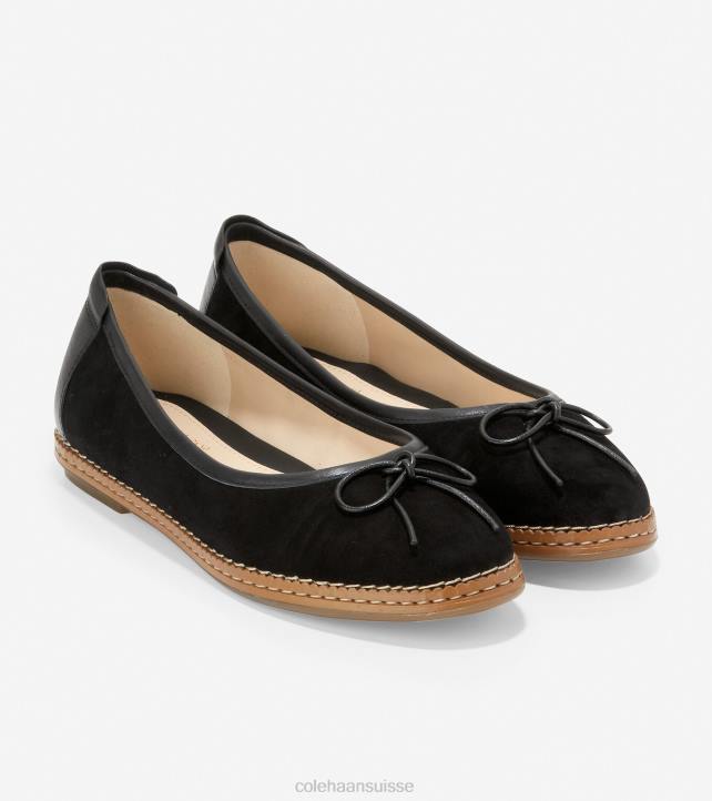 Cole Haan ballerine cloudfeel toute la journée femmes PJ6N179 noir chaussure