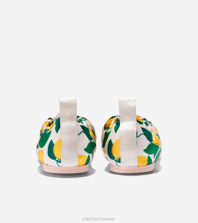 Cole Haan ballet doux york femmes PJ6N98 eau de rose-citron chaussure