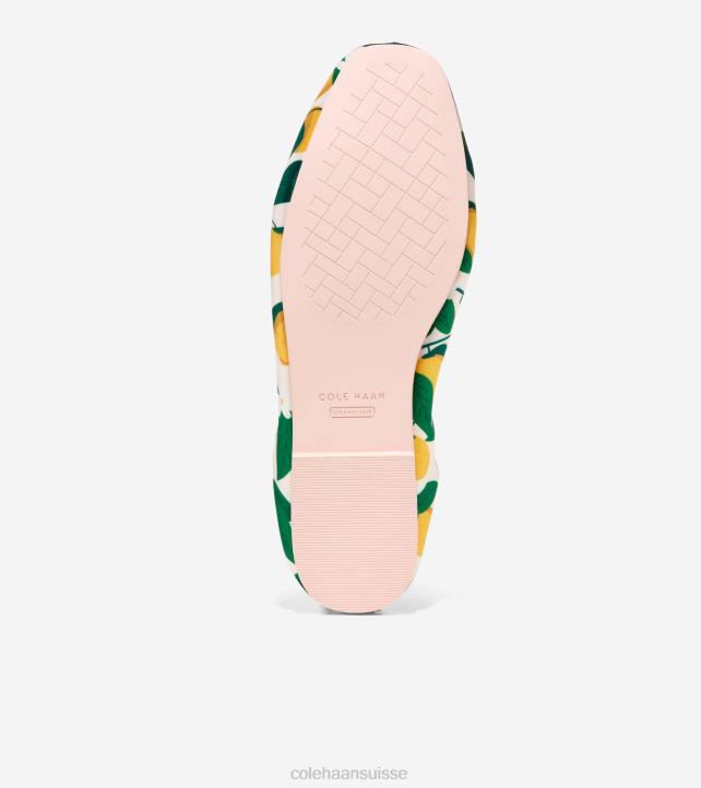 Cole Haan ballet doux york femmes PJ6N98 eau de rose-citron chaussure