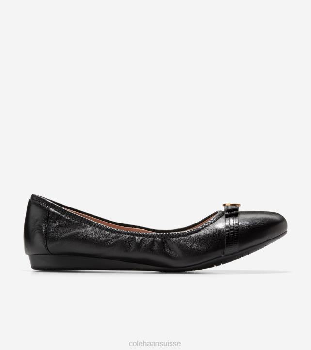 Cole Haan ballet à l'arc tova femmes PJ6N129 noir chaussure