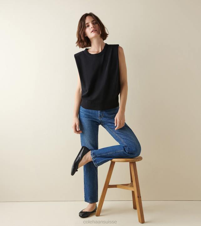 Cole Haan ballet à l'arc tova femmes PJ6N129 noir chaussure