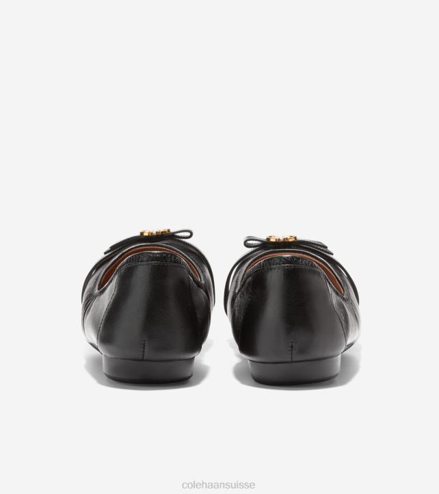 Cole Haan ballet à l'arc tova femmes PJ6N129 noir chaussure