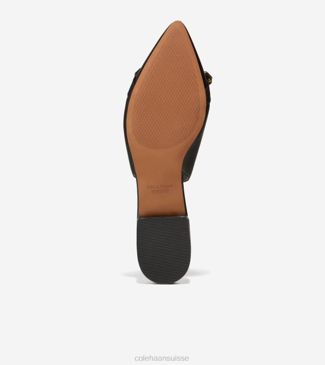 Cole Haan écumoire menlo plate femmes PJ6N219 noir chaussure