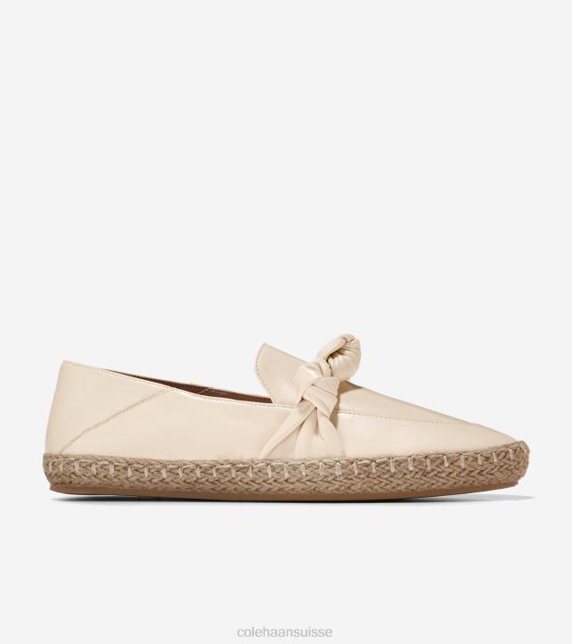 Cole Haan espadrille nouée cloudfeel femmes PJ6N222 cuir angora chaussure