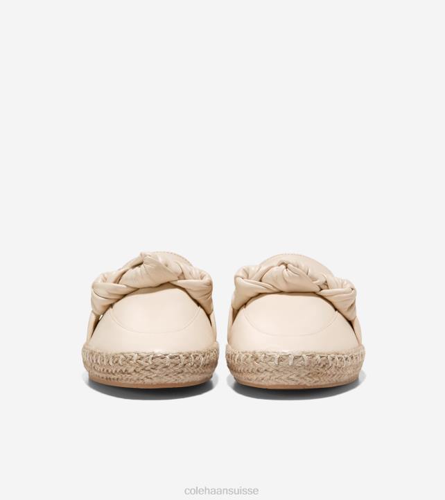Cole Haan espadrille nouée cloudfeel femmes PJ6N222 cuir angora chaussure