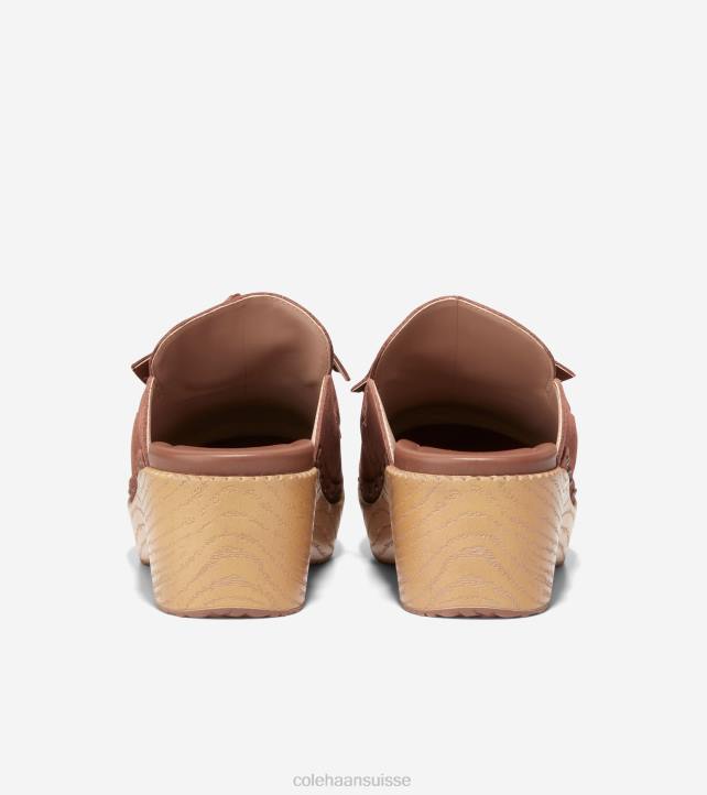 Cole Haan sabot cloudfeel femmes PJ6N209 daim séquoia chaussure