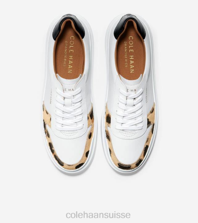Cole Haan basket grandpro rally court femmes PJ6N237 jaguar blanc optique chaussure