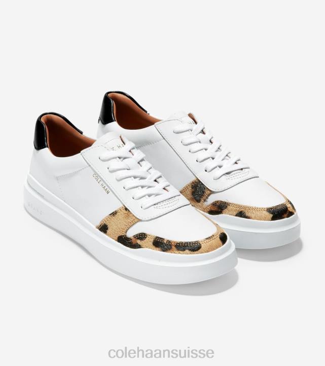 Cole Haan basket grandpro rally court femmes PJ6N237 jaguar blanc optique chaussure