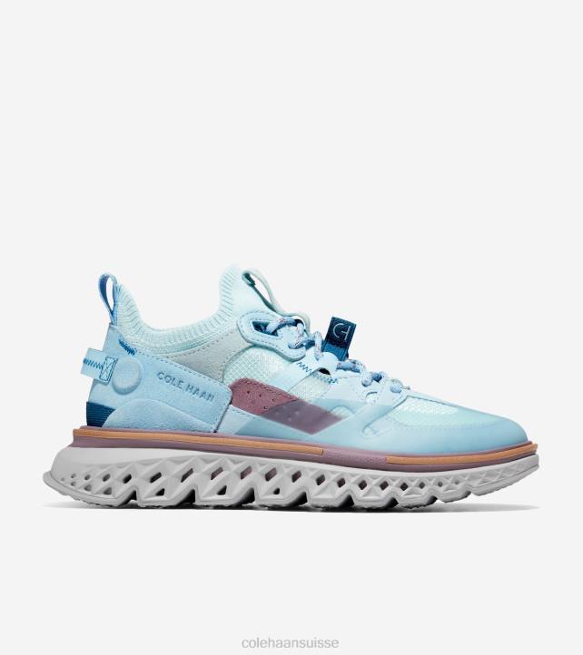 Cole Haan baskets 5.zerogrand wrk femmes PJ6N235 micropuce cloche bleue chaussure