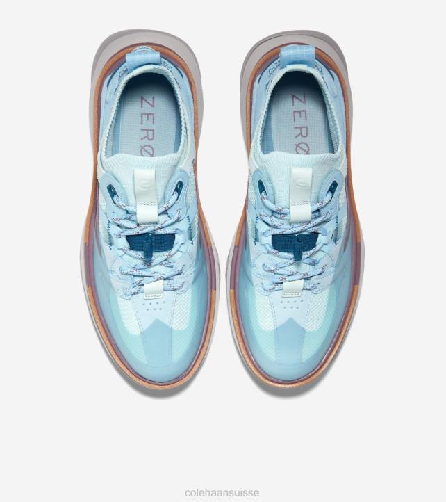Cole Haan baskets 5.zerogrand wrk femmes PJ6N235 micropuce cloche bleue chaussure