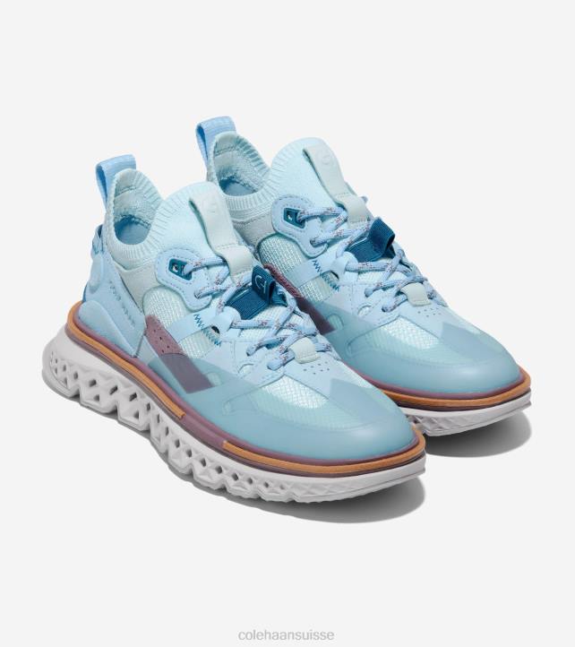 Cole Haan baskets 5.zerogrand wrk femmes PJ6N235 micropuce cloche bleue chaussure