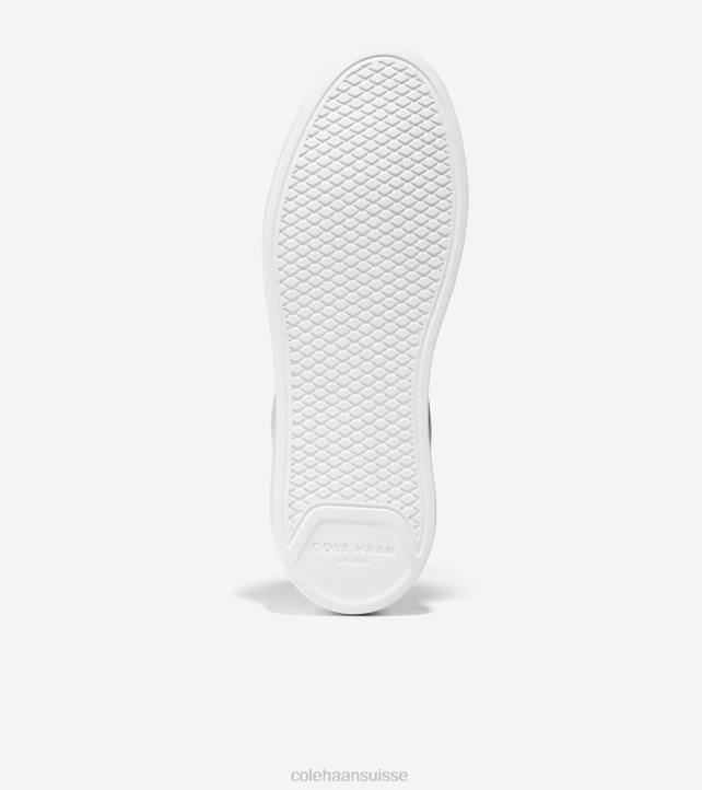 Cole Haan baskets de tennis grand crosscourt femmes PJ6N206 blanc optique-bouleau argenté-bleu-violet chaussure