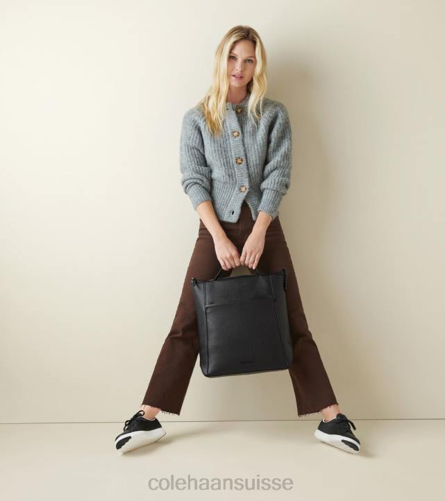 Cole Haan baskets de tennis grandpro femmes PJ6N146 noir-blanc optique chaussure