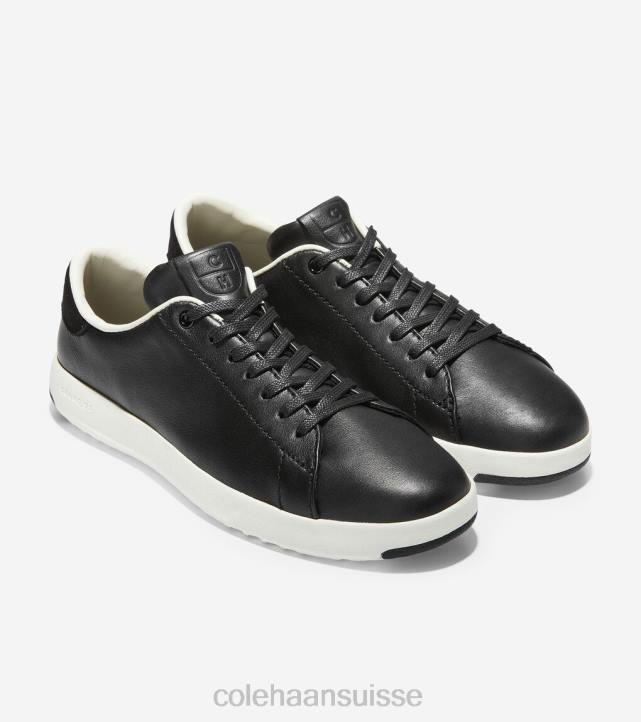 Cole Haan baskets de tennis grandpro femmes PJ6N146 noir-blanc optique chaussure