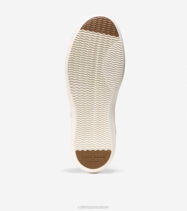 Cole Haan baskets grand crosscourt femmes PJ6N90 cuir noir-blanc chaussure