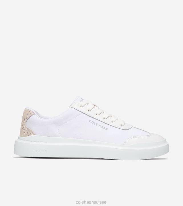 Cole Haan baskets grandpro rally à bout en T femmes PJ6N37 colombe blanche optique chaussure