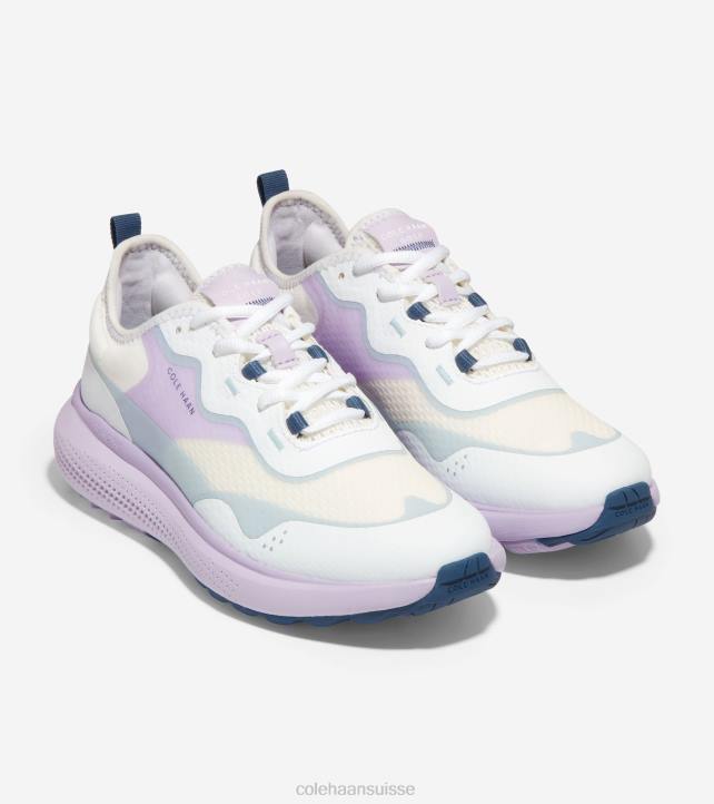 Cole Haan baskets zerogrand fairway femmes PJ6N118 pétale d'orchidée blanche optique chaussure