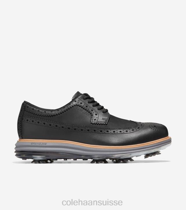 Cole Haan chaussure de golf originalegrand tour femmes PJ6N201 abat-jour noir-naturel-calme chaussure