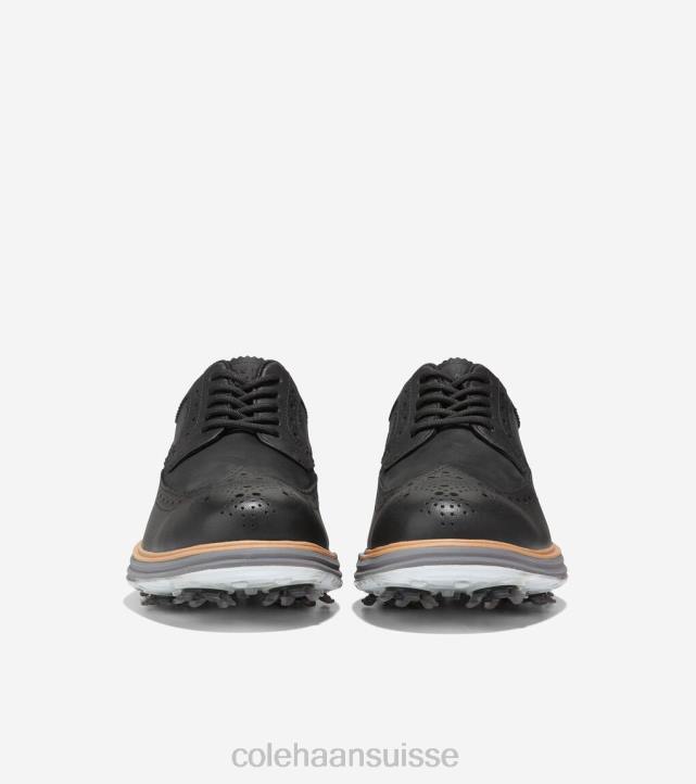 Cole Haan chaussure de golf originalegrand tour femmes PJ6N201 abat-jour noir-naturel-calme chaussure