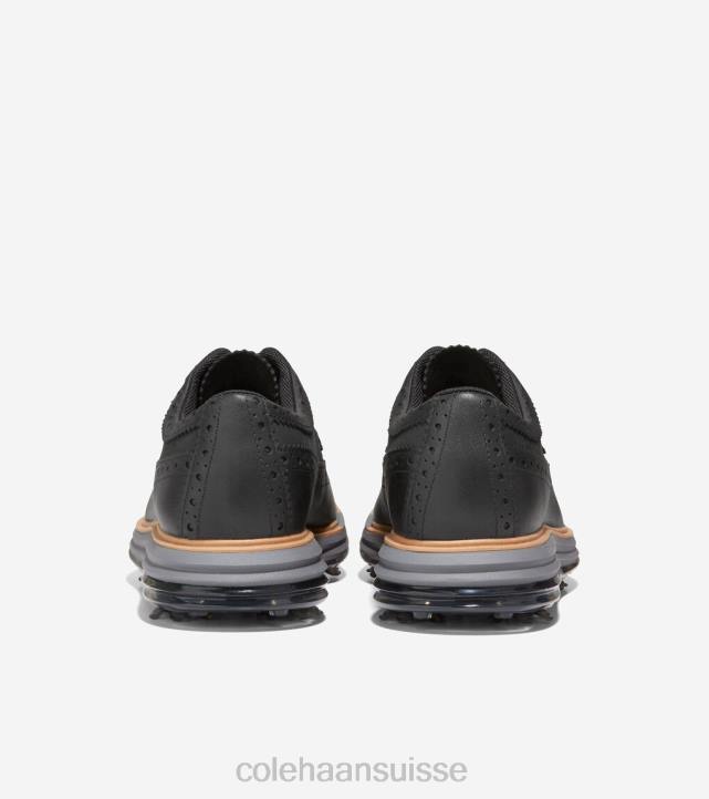 Cole Haan chaussure de golf originalegrand tour femmes PJ6N201 abat-jour noir-naturel-calme chaussure