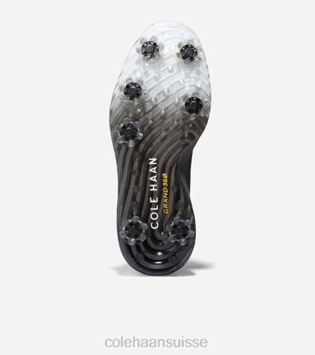Cole Haan chaussure de golf originalegrand tour femmes PJ6N201 abat-jour noir-naturel-calme chaussure