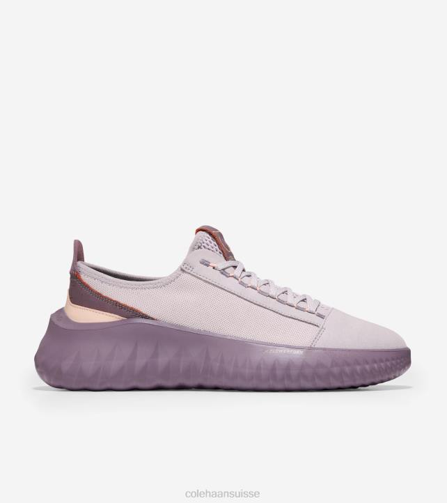 Cole Haan génération zerogrand ii femmes PJ6N196 violet ardoise blanchi tan-pêche chaussure