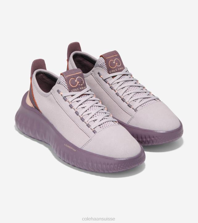 Cole Haan génération zerogrand ii femmes PJ6N196 violet ardoise blanchi tan-pêche chaussure