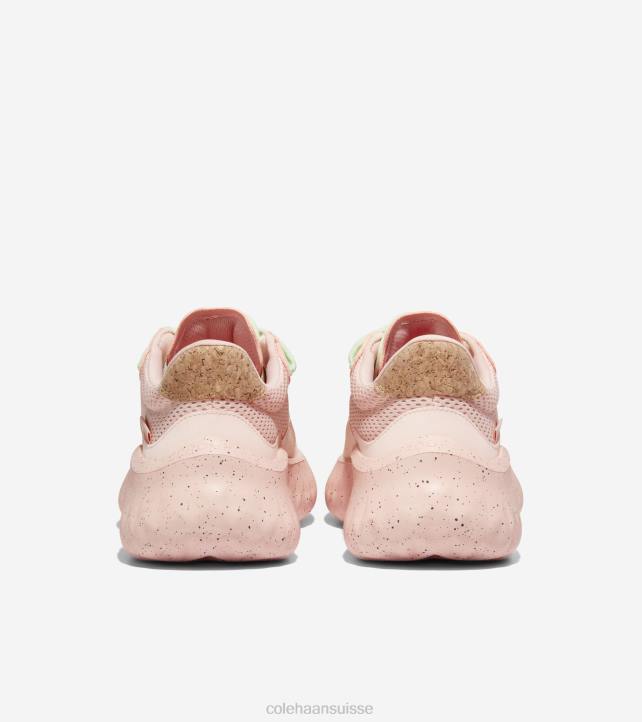 Cole Haan génération zerogrand ii sql femmes PJ6N51 verre de mer pivoine argenté chaussure