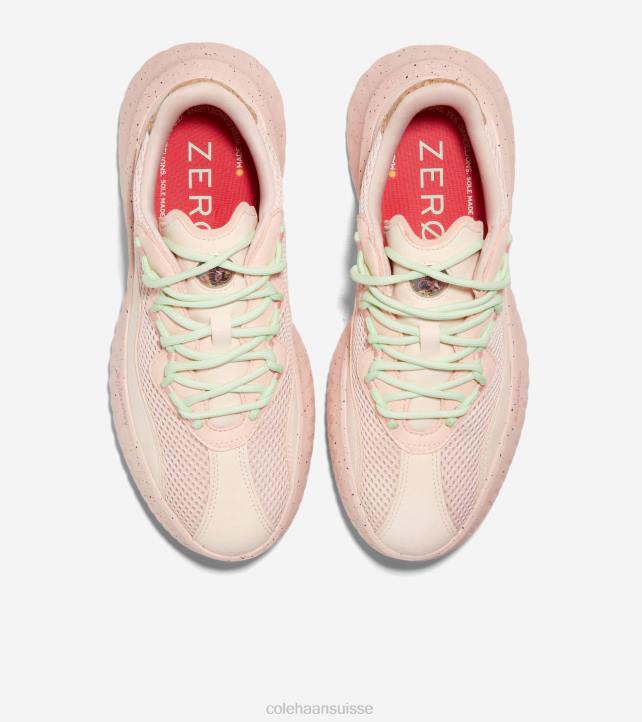 Cole Haan génération zerogrand ii sql femmes PJ6N51 verre de mer pivoine argenté chaussure