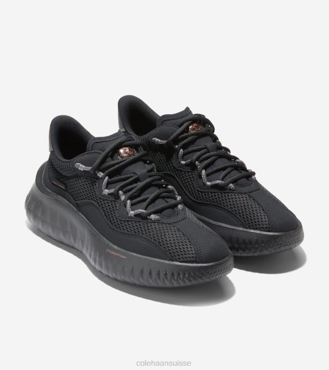 Cole Haan génération zerogrand ii sql femmes PJ6N53 trottoir noir-foncé chaussure