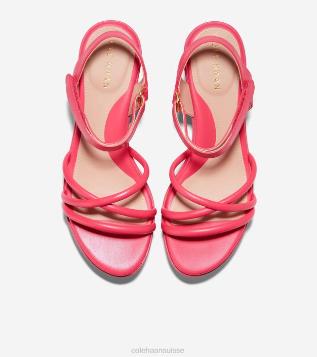 Cole Haan Grand Ambition Addison Flatform Wedge femmes PJ6N114 géranium chaussure