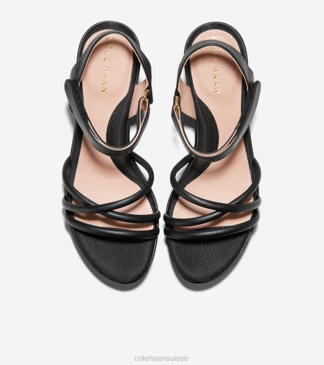 Cole Haan Grand Ambition Addison Flatform Wedge femmes PJ6N115 noir chaussure