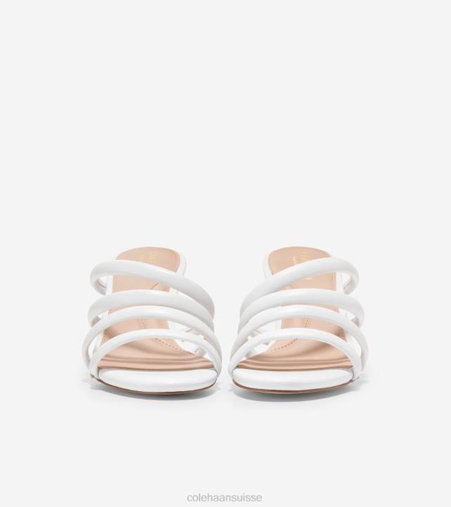 Cole Haan sandale adella femmes PJ6N141 cuir blanc chaussure