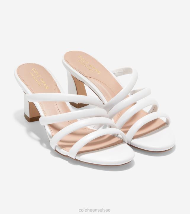 Cole Haan sandale adella femmes PJ6N141 cuir blanc chaussure