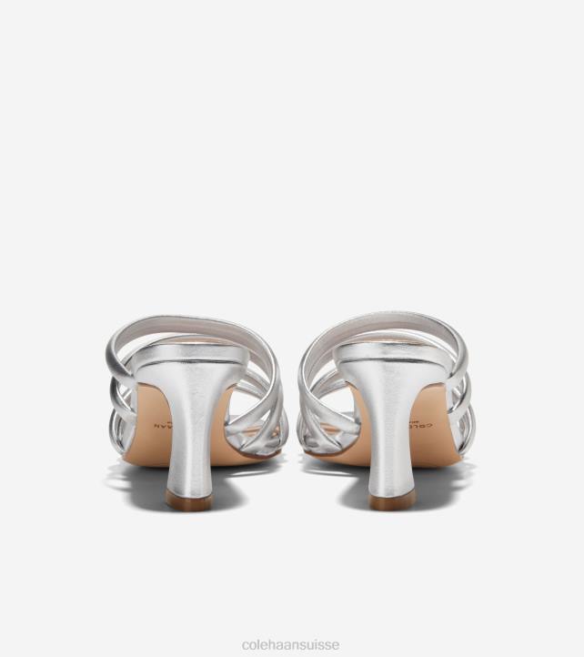 Cole Haan sandale adella femmes PJ6N143 argent métallique chaussure