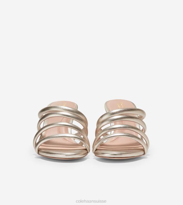 Cole Haan sandale adella femmes PJ6N144 cuir doré chaussure