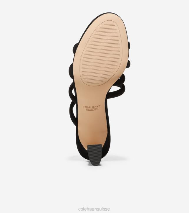 Cole Haan sandale adella femmes PJ6N145 Suède noir chaussure