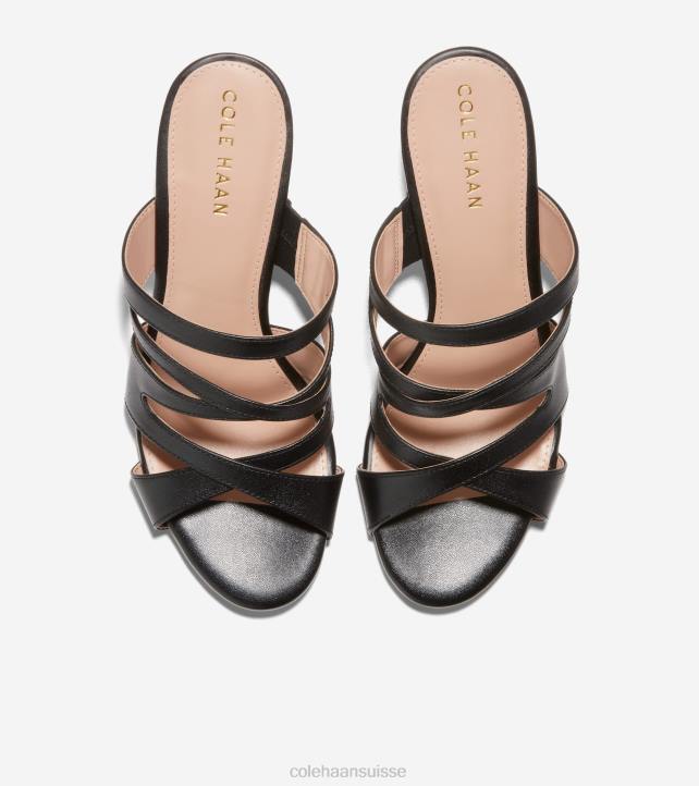 Cole Haan sandale alyse 65mm femmes PJ6N112 noir chaussure