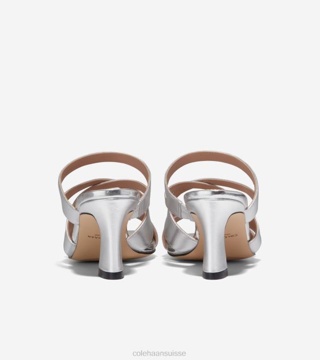 Cole Haan sandale alyse 65mm femmes PJ6N113 specchio d'argent chaussure