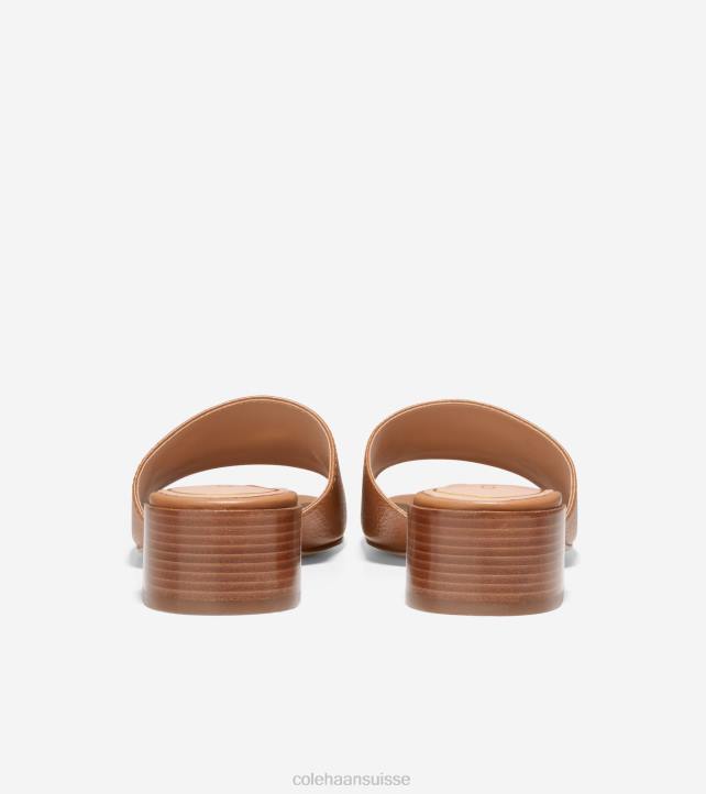 Cole Haan sandale à bande calli femmes PJ6N11 noix de pécan chaussure