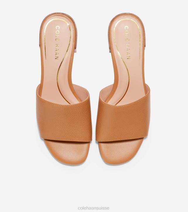 Cole Haan sandale à bande calli femmes PJ6N11 noix de pécan chaussure